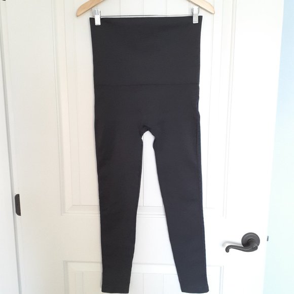 Belly Bandit Mother Tucker® Postpartum Compression Leggings in Steel Gray Size M - Picture 1 of 8